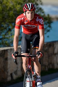 BROECKX Stig (BEL - Lotto Soudal) pictured during the training camp of Lotto-Soudal cycling team before the new season on December 11, 2014 in Benicassim, Spain. ***BENICASSIM , SPAIN - 11/12/2014 (Photo by Jimmy Bolcina/Photonews***